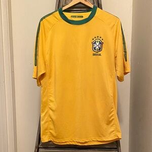 Yellow Brazil Soccer Jersey